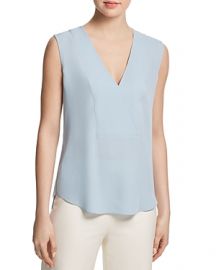 Theory Silk Crossover Top at Bloomingdales